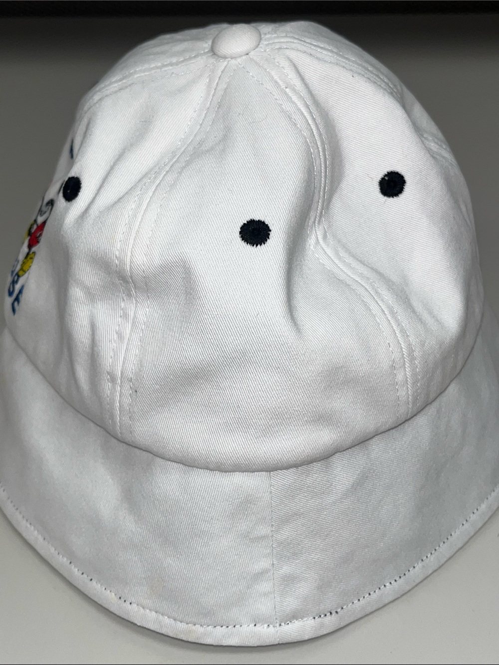 Disney White Bucket Hat with Mickey Mouse Embroidery - Picture 10 of 11